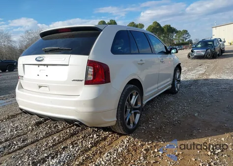 2013 Ford Edge Sport z USA, uszkodzony, nr VIN 2FMDK3AKXDBC64212